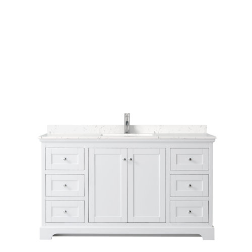 Wyndham Collection Avery 60" Single Bathroom Vanity Set & Reviews Wayfair